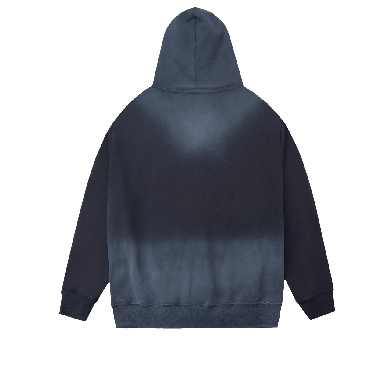 1111 New wash water fried color hoodie collar