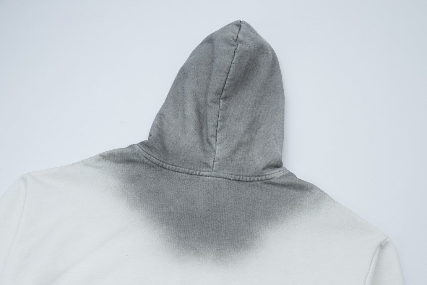 1111 New wash water fried color hoodie collar