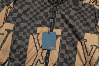 1111 New dark print windproof jacket