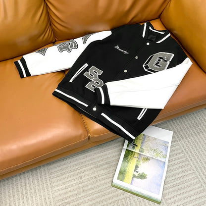 1119 New classic heavy heavy baseball jacket