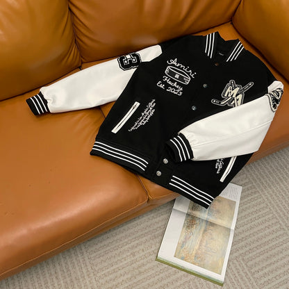 1119 New classic heavy heavy baseball jacket