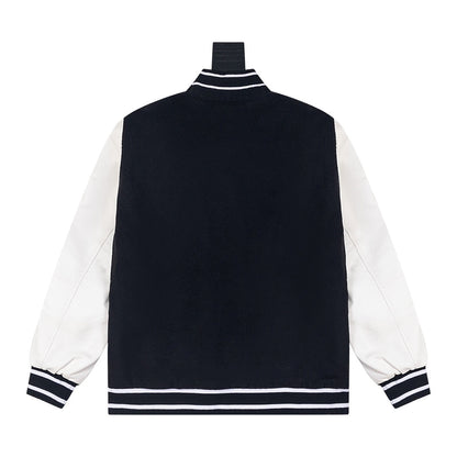 1126 New simple baseball jacket