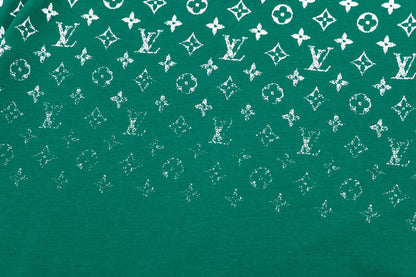 1203 New full print gradient T-shirt