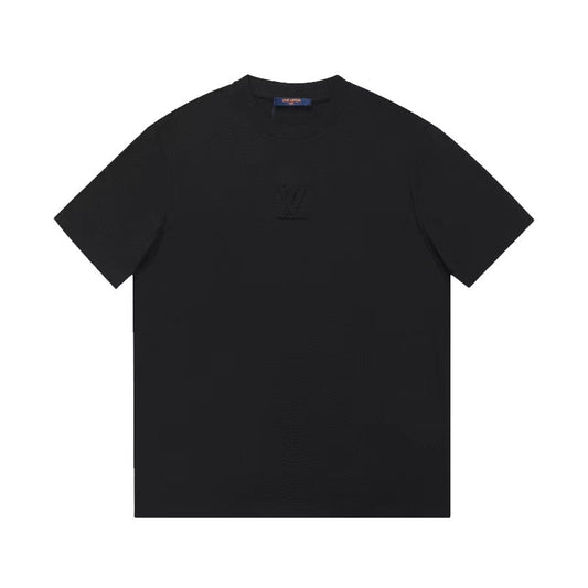 1211 New high quality embossed embossed T-shirt