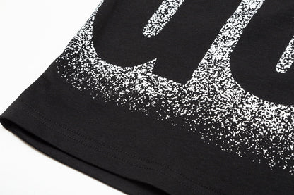 1211 New cut-out inkjet print T-shirt