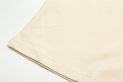 1211 New hand sleeve color matching printed T-shirt