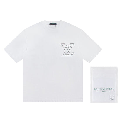 250212 New high quality sparkly diamond T-shirt