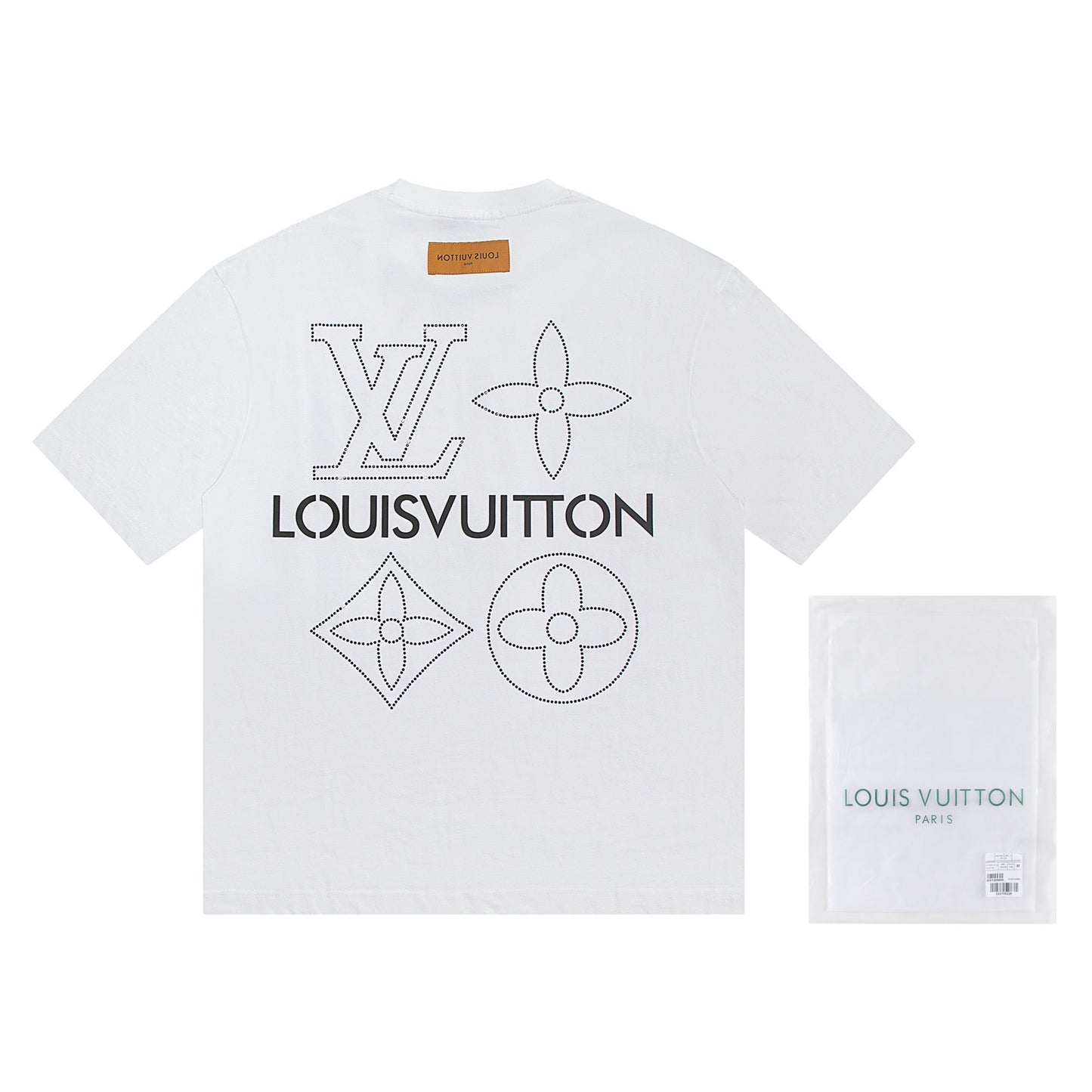 250212 New high quality sparkly diamond T-shirt