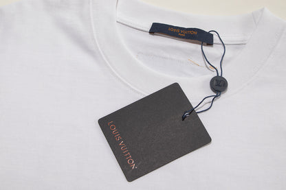 250212 New high quality sparkly diamond T-shirt