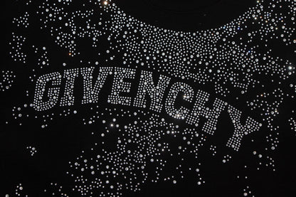 250212 New high quality sparkly diamond T-shirt