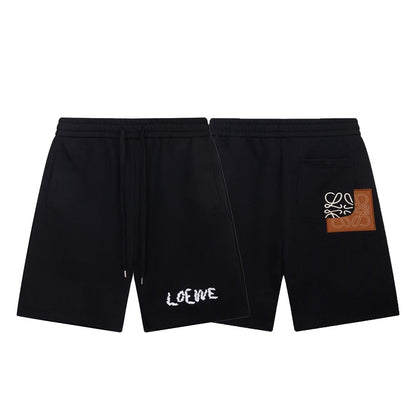 250404 New high-quality webbing patchwork casual shorts