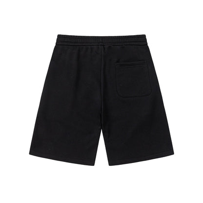 250404 New high-quality inkjet pleated embroidered shorts