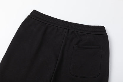 250404 New high-quality inkjet pleated embroidered shorts