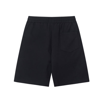 250404 New high-quality simply embroidered knitted shorts