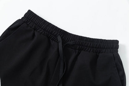 250404 New high-quality simply embroidered knitted shorts