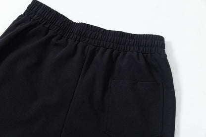 250404 New high-quality simply embroidered knitted shorts