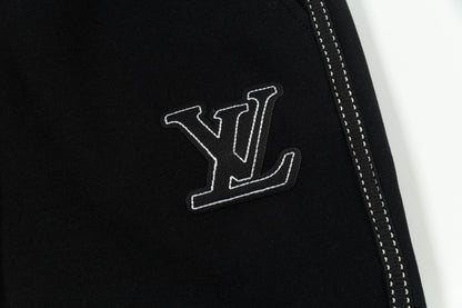 250404 New high-quality simply embroidered knitted shorts