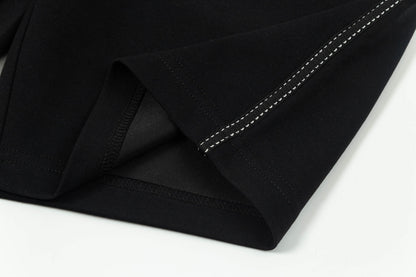 250404 New high-quality simply embroidered knitted shorts