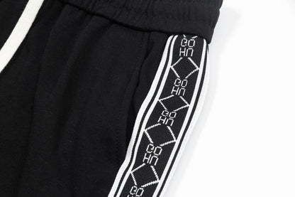 250404 New high-quality webbed knitted shorts