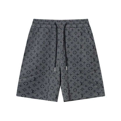250404 New high-quality full-print jacquard knitted shorts