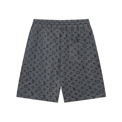 250404 New high-quality full-print jacquard knitted shorts