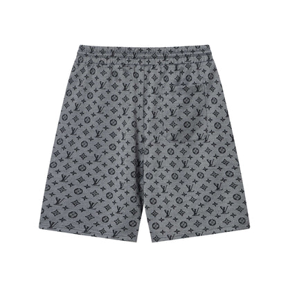 250404 New high-quality full-print jacquard knitted shorts