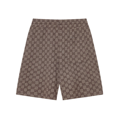 250404 New high-quality full-print jacquard knitted shorts