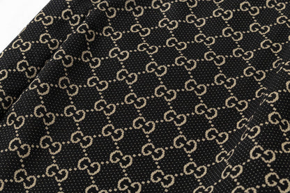 250404 New high-quality full-print jacquard knitted shorts