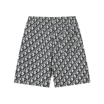 250404 New high-quality full-print jacquard knitted shorts