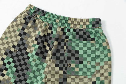 250404 New high-quality checkered shorts