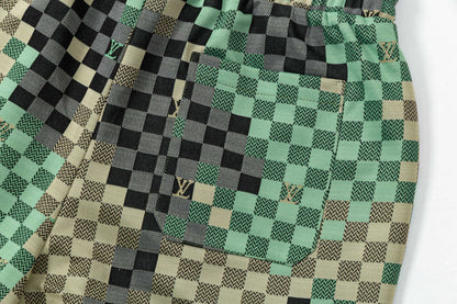 250404 New high-quality checkered shorts