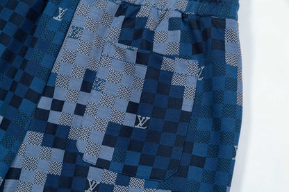 250404 New high-quality jacquard fabric knitted shorts