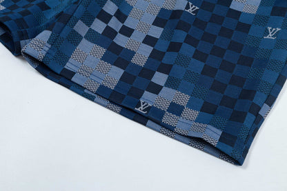 250404 New high-quality jacquard fabric knitted shorts