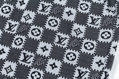 250404 New high-quality jacquard fabric knitted shorts