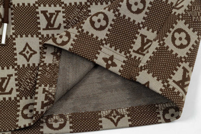 250404 New high-quality jacquard fabric knitted shorts