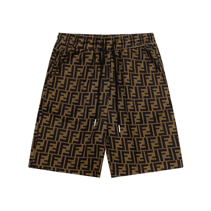250404 New high-quality jacquard fabric knitted shorts