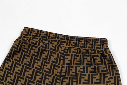 250404 New high-quality jacquard fabric knitted shorts