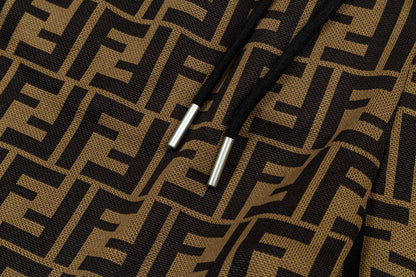 250404 New high-quality jacquard fabric knitted shorts