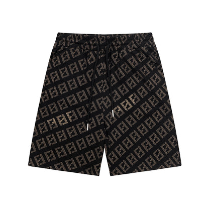 250404 New high-quality jacquard fabric knitted shorts