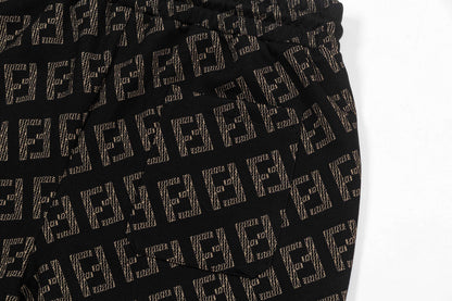 250404 New high-quality jacquard fabric knitted shorts