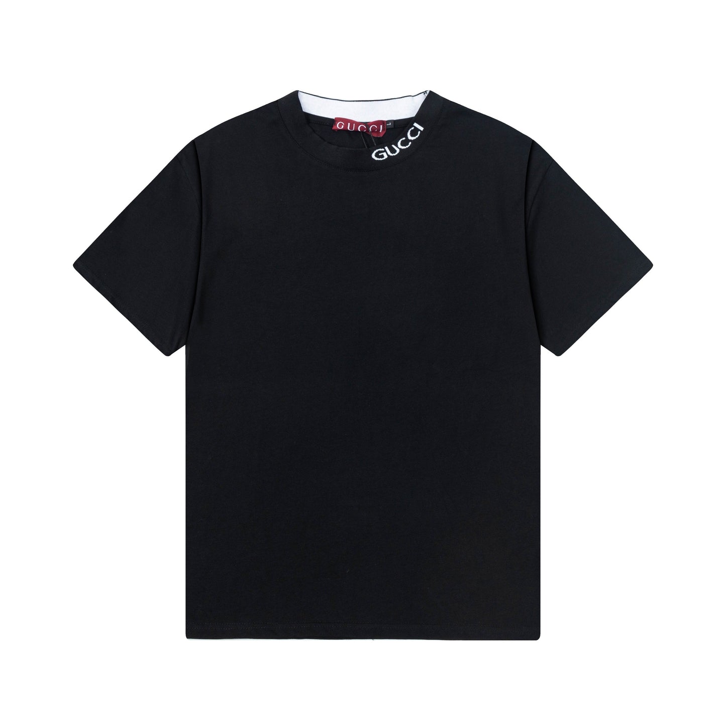 250404 New high-quality collar embroidered T-shirt