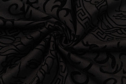 250404 New high-quality summer jacquard full-print T-shirt