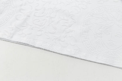 250404 New high-quality summer jacquard full-print T-shirt