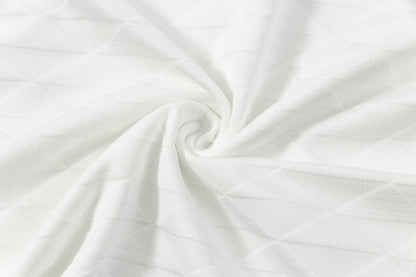 250404 New high-quality summer jacquard full-print T-shirt