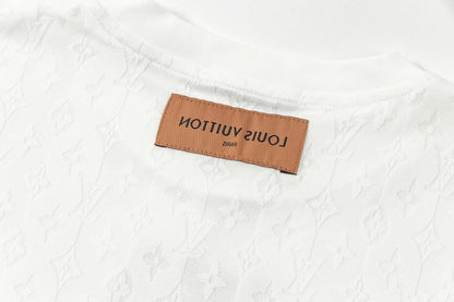 250404 New high-quality summer full-print T-shirt with dark patterns