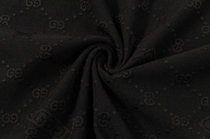 250404 New high-quality summer full-print T-shirt with dark patterns