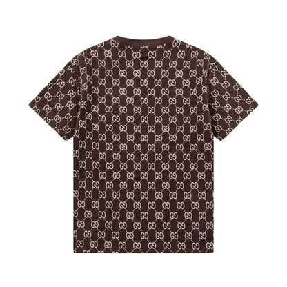 250404 New high-quality summer full-print T-shirts