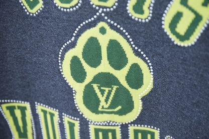 250404 New high-quality animal-printed knitted short sleeves