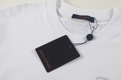 250404 New high-quality three-dimensional floating printed T-shirt