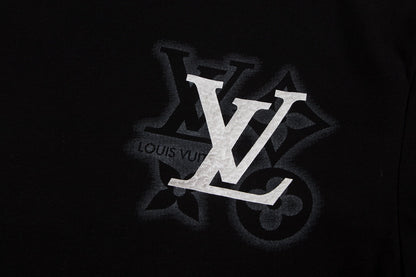 250404 New high-quality three-dimensional floating printed T-shirt